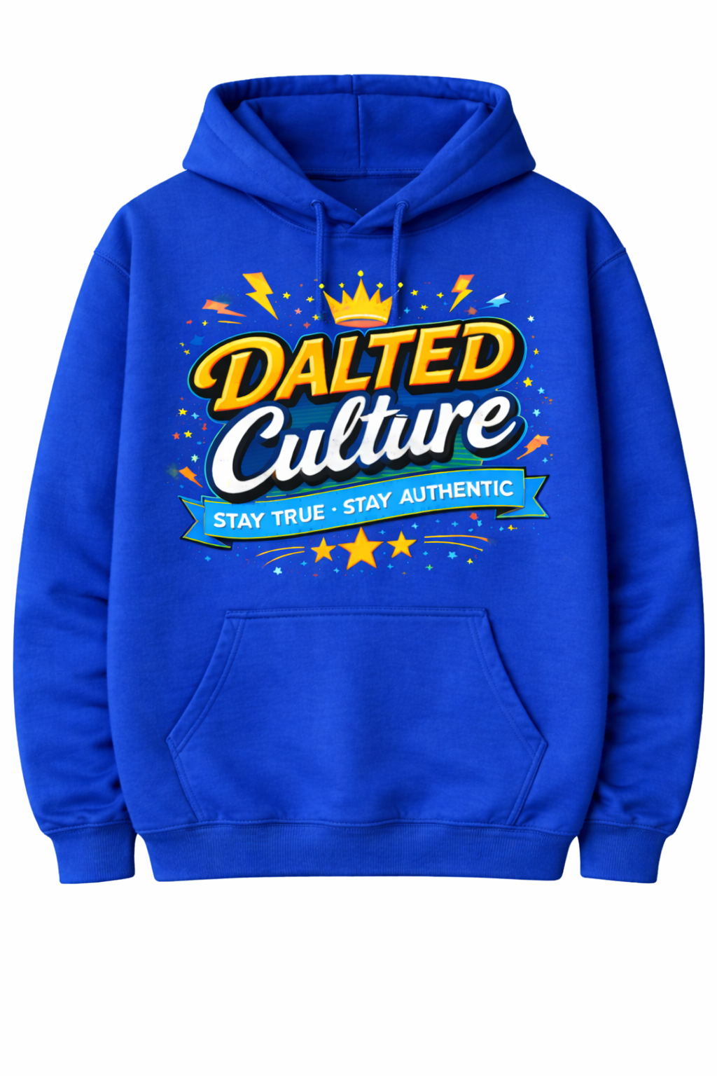HOODIE DALTED CULTURE (BLUE)